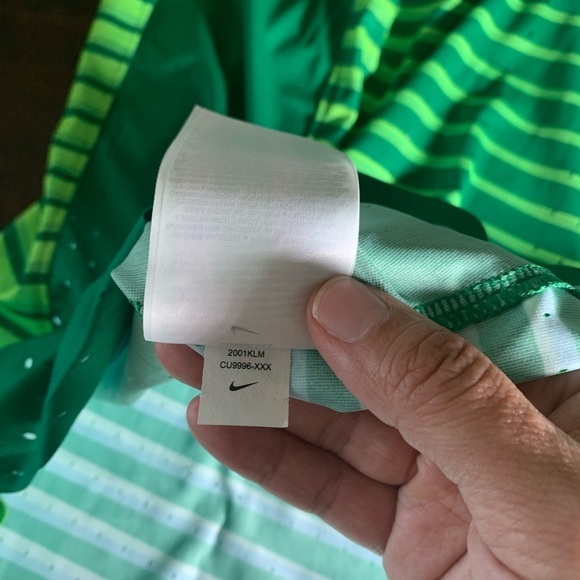 Nike Womens Size 3XL Pro Elite Singlet Track Field CU9996-XXX Green - Picture 3 of 6